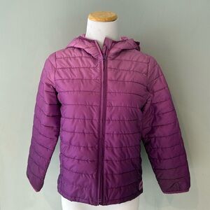 Gap kids purple Primaloft puffer - size Medium